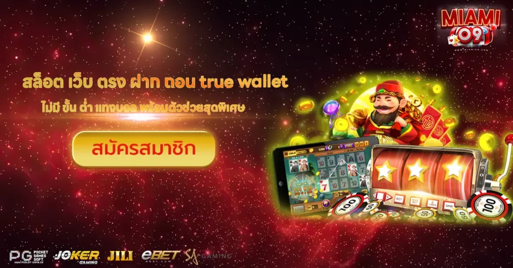 สล็อต เว็บ ตรง ฝาก ถอน true wallet